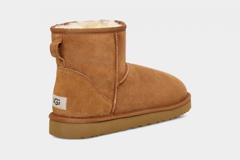 Ugg Classic Mini Men's Boots Brown | UKPBYCS-19