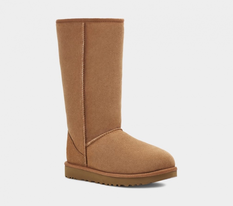 Ugg Classic Tall II Women's Boots Brown | OJAQLNH-12