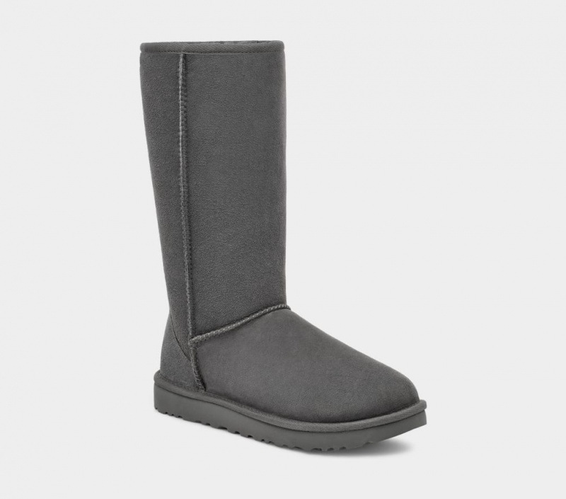 Ugg Classic Tall II Women's Boots Grey | XUZOANE-70