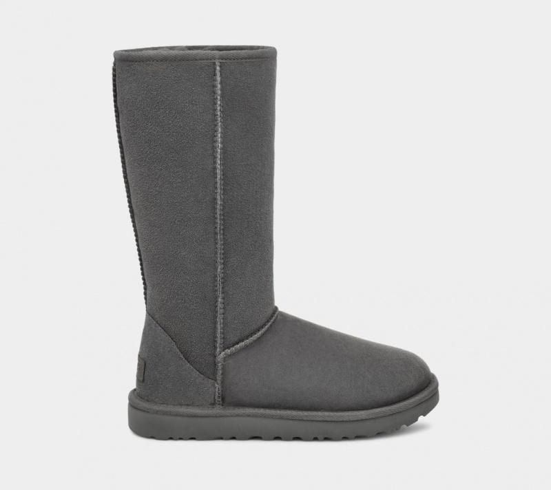 Ugg Classic Tall II Women\'s Boots Grey | XUZOANE-70