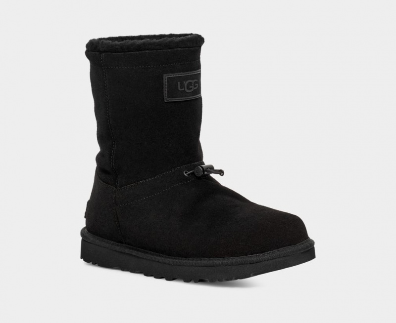 Ugg Classic Toggler Women's Boots Black | SWLKVOA-04