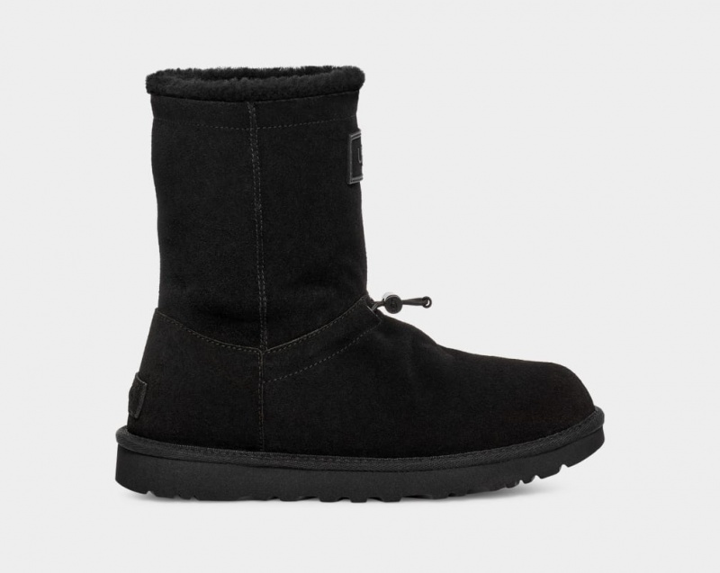 Ugg Classic Toggler Women\'s Boots Black | SWLKVOA-04