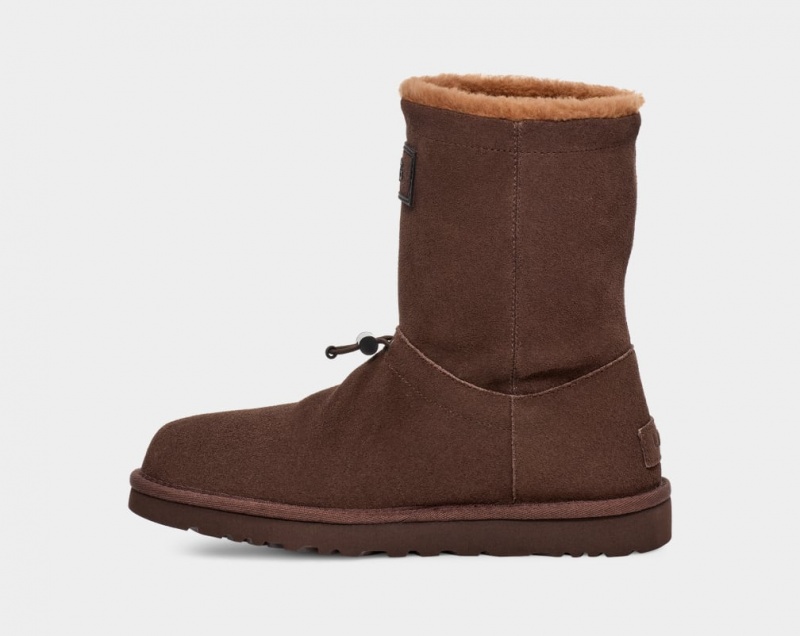 Ugg Classic Toggler Women's Boots Brown | ZHFWKDG-53