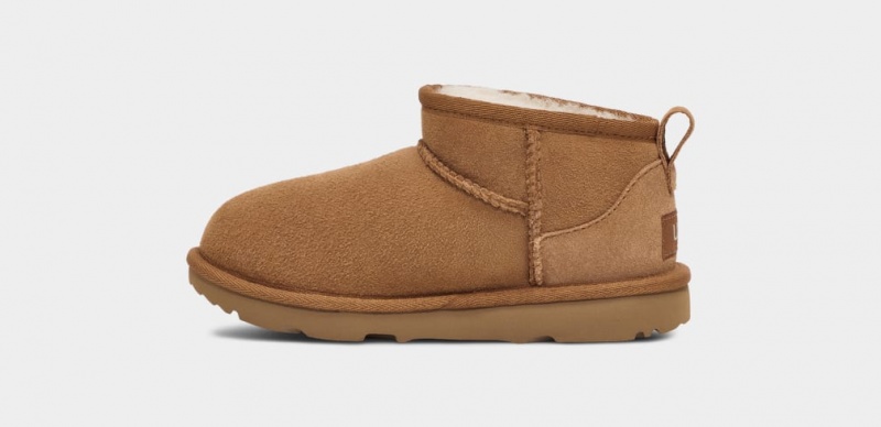 Ugg Classic Ultra Mini Kids' Boots Brown | LFYWCIN-26