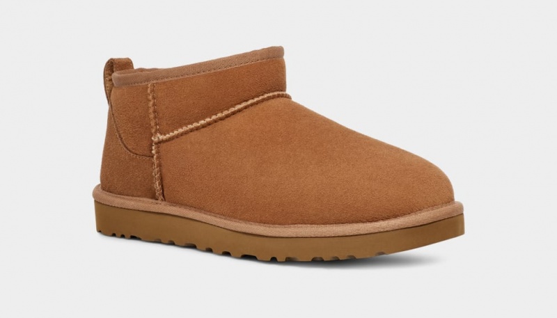 Ugg Classic Ultra Mini Men's Boots Brown | TPGUSQC-80