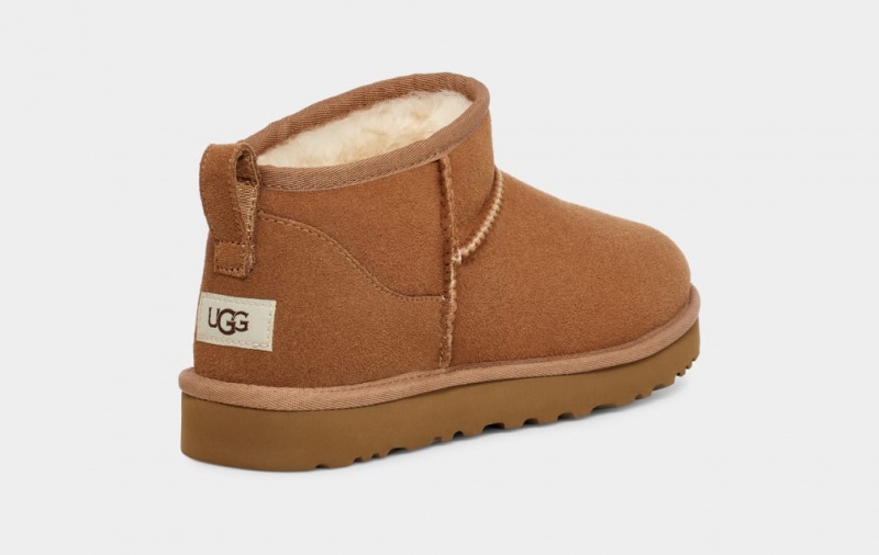 Ugg Classic Ultra Mini Men's Boots Brown | TPGUSQC-80