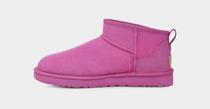 Ugg Classic Ultra Mini Women's Boots Purple | RPONTVF-35