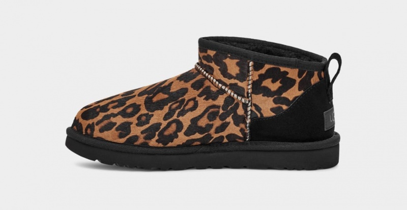 Ugg Classic Ultra Miniher Women's Boots Leopard | HFTYEOJ-98