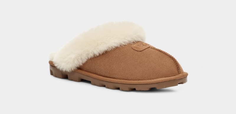 Ugg Coquette Women's Slippers Brown | XPVKLAR-81