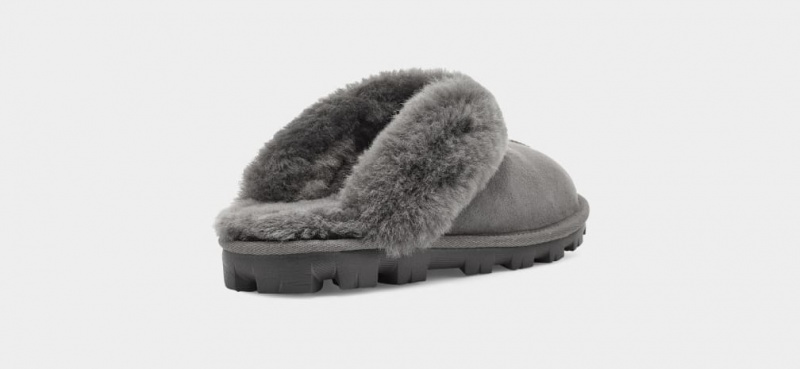 Ugg Coquette Women's Slippers Grey | TXUVMOJ-73