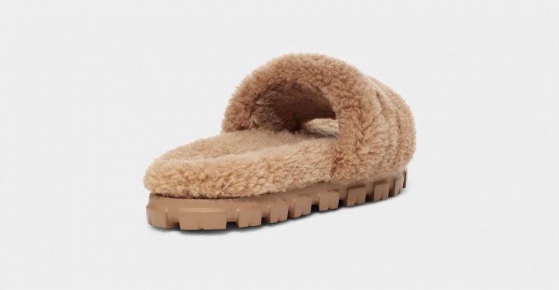 Ugg Cozetta Curly Women's Slippers Brown | SCKIJZQ-84