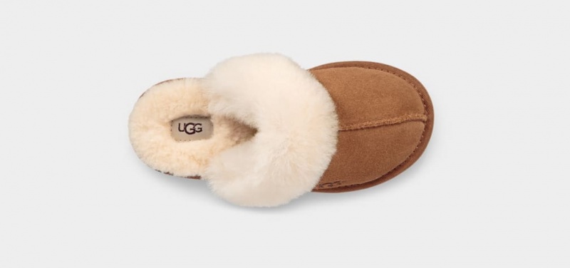 Ugg Cozy II Kids' Slippers Brown | GPBLXJV-76