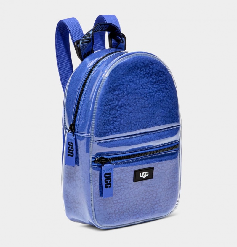 Ugg Dannie II Mini Clear Women's Backpacks Blue | PGVCHUN-27