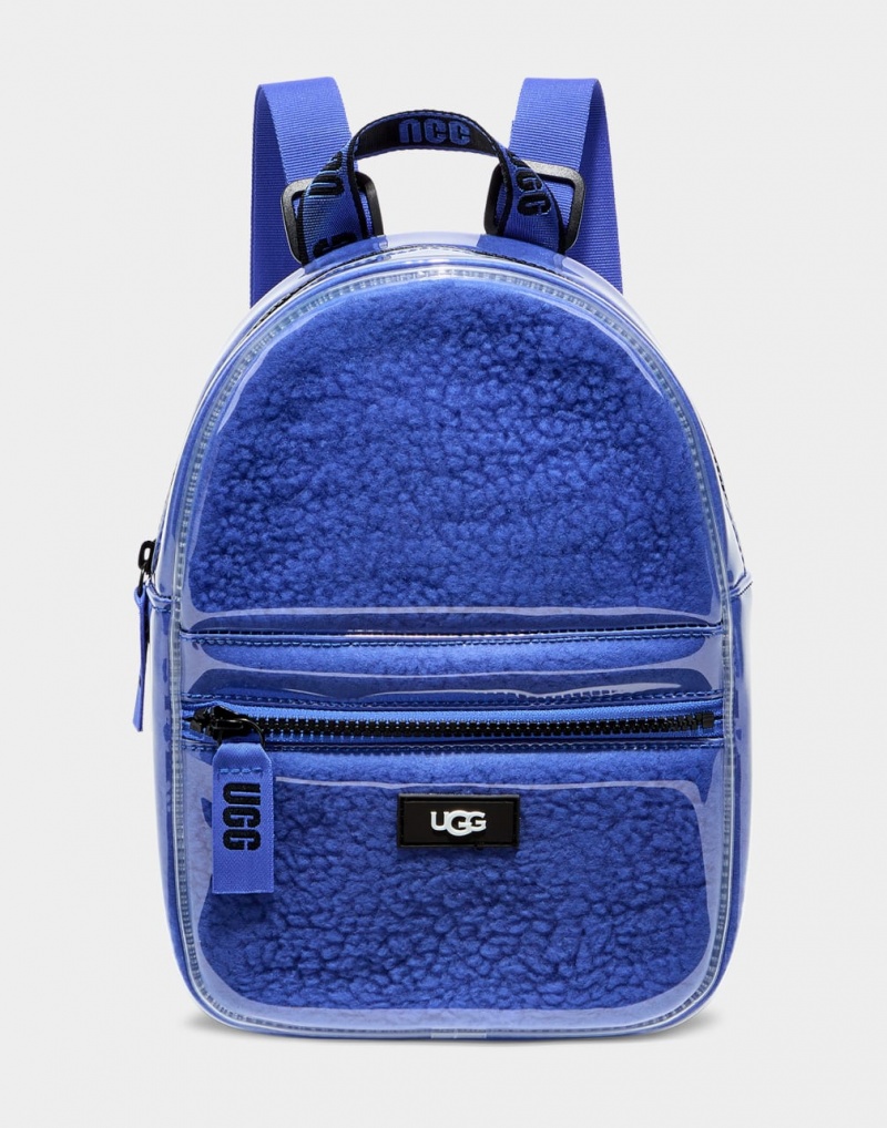 Ugg Dannie II Mini Clear Women\'s Backpacks Blue | PGVCHUN-27