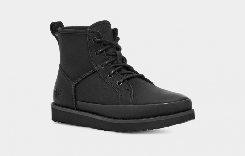 Ugg Deconstructed Lace Women's Boots Black | EQYVOXG-64