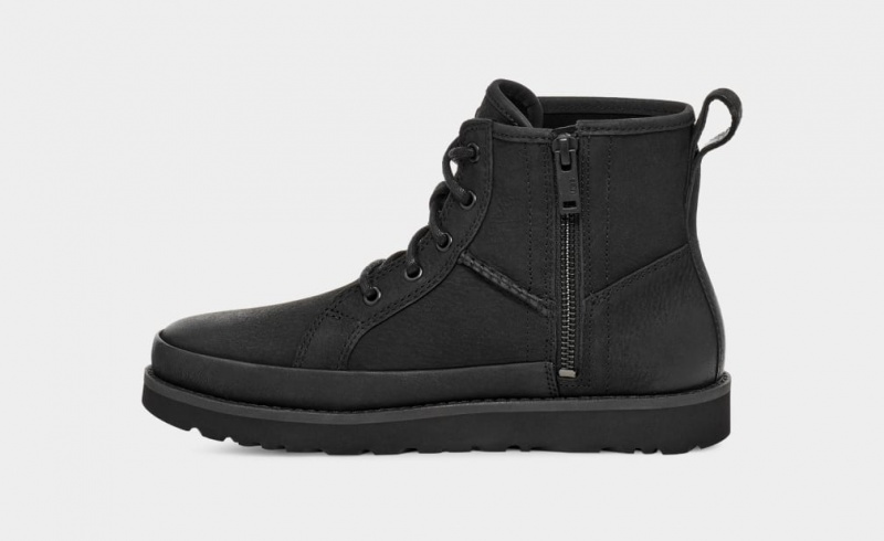 Ugg Deconstructed Lace Women's Boots Black | EQYVOXG-64