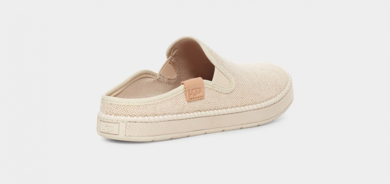 Ugg Delu Women's Moccasins Beige | LMKGIDU-46