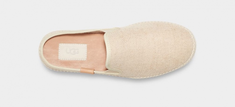 Ugg Delu Women's Moccasins Beige | LMKGIDU-46