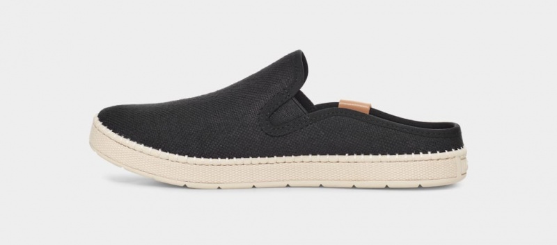 Ugg Delu Women's Moccasins Black | PAUMFKN-35