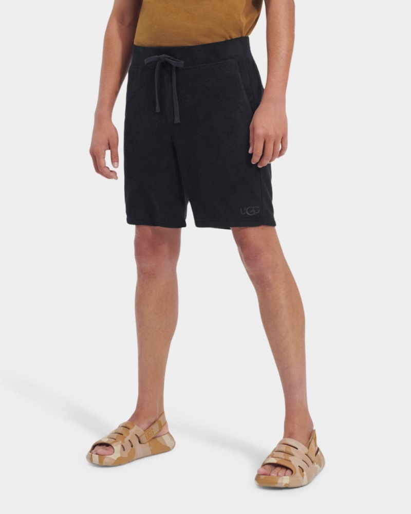 Ugg Dominick Men's Shorts Black | GUTNRWZ-01