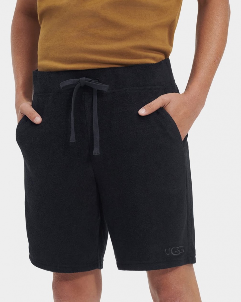 Ugg Dominick Men's Shorts Black | GUTNRWZ-01