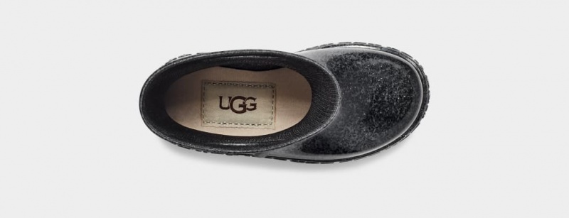 Ugg Drizlita Glitter Kids' Boots Black | RXPZIQE-84