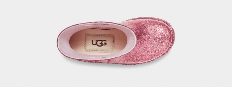 Ugg Drizlita Glitter Kids' Boots Pink | VZLBPGO-32