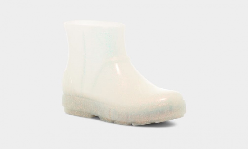 Ugg Drizlita Glitter Kids' Boots White | LJEKCYI-54