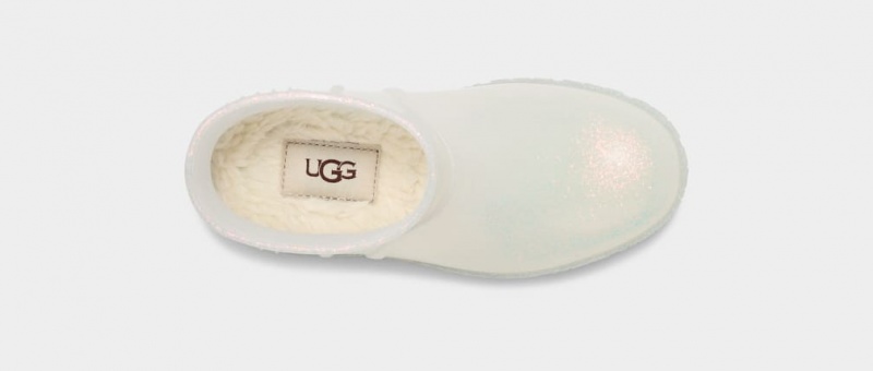 Ugg Drizlita Glitter Kids' Boots White | LJEKCYI-54