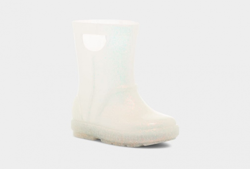 Ugg Drizlita Glitter Kids' Boots White | YULXWBN-04