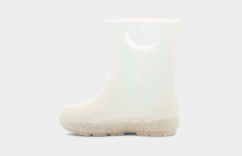 Ugg Drizlita Glitter Kids' Boots White | YULXWBN-04