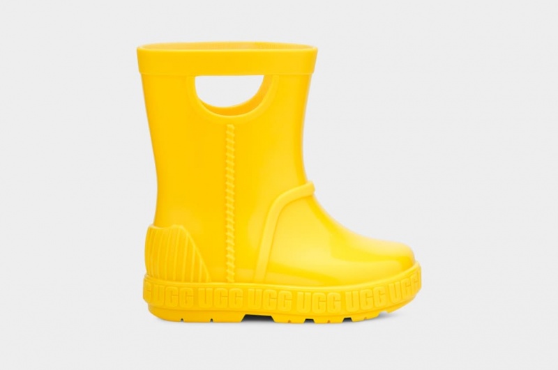 Ugg Drizlita Kids\' Boots Yellow | BQXDJAE-26