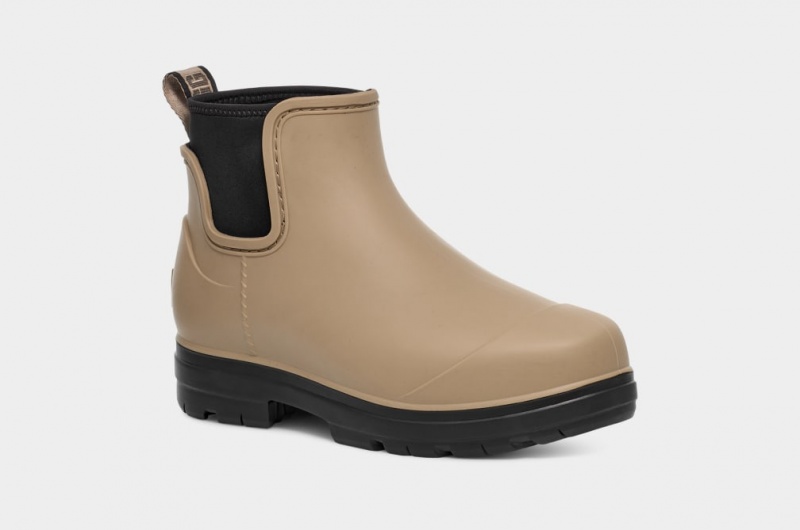 Ugg Droplet Women's Boots Grey / Brown | ZLDQSKA-37