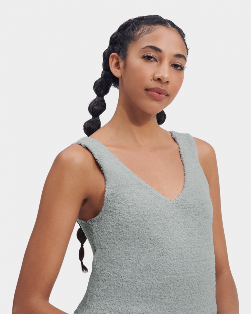 Ugg Dulcie Knit Women's Tops Grey | DLUQFSO-03