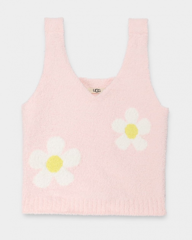 Ugg Dulcie Knit Women's Tops Pink | CTVWOIJ-92