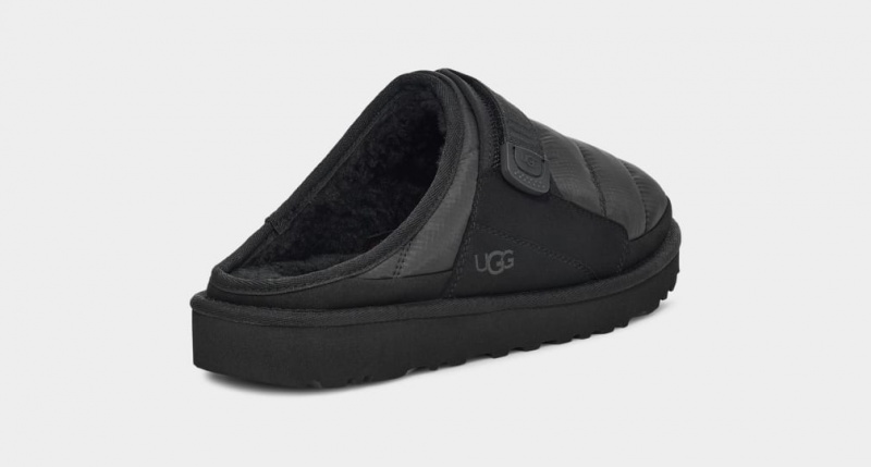 Ugg Dune LTA Men's Slippers Black | KUADBPM-91