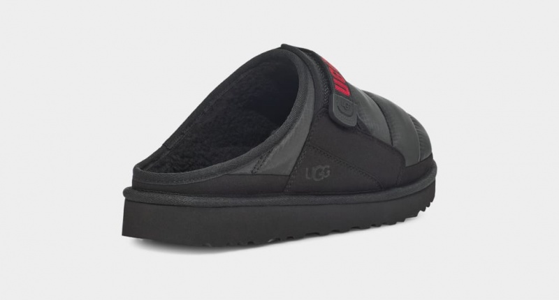 Ugg Dune LTA Men's Slippers Black / Red | XSZJCPF-02