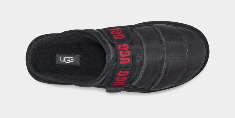 Ugg Dune LTA Men's Slippers Black / Red | XSZJCPF-02