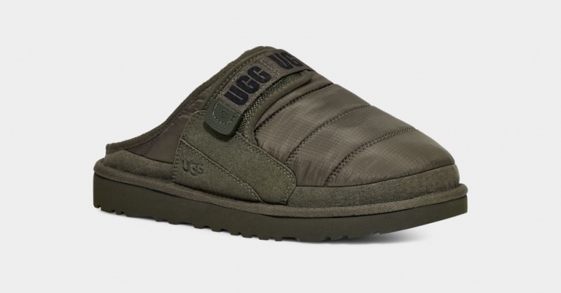 Ugg Dune LTA Men's Slippers Olive | YJQHLNV-58