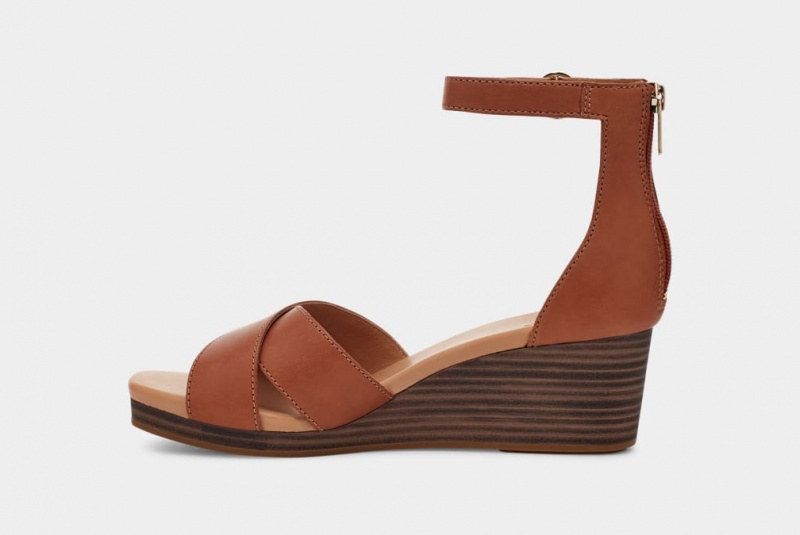 Ugg Eugenia Women's Sandals Brown | JUGOATX-92