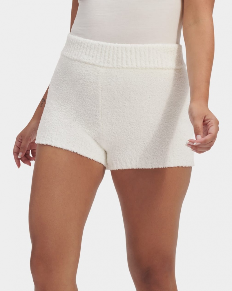 Ugg Finola Women's Shorts Cream | GLIEUHQ-25