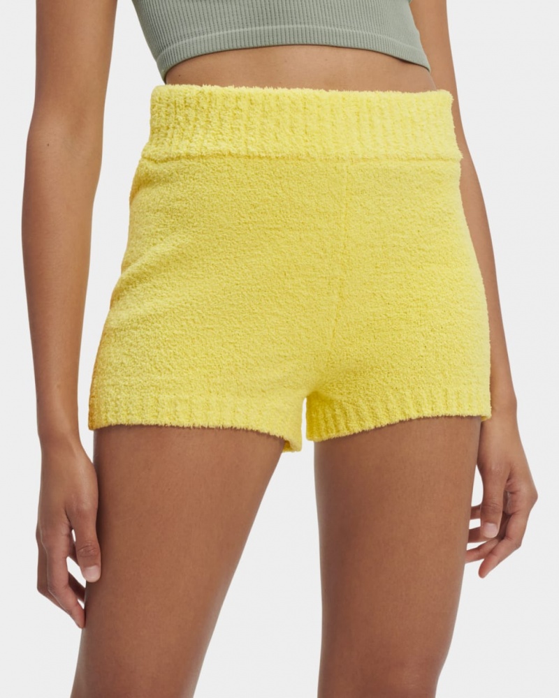 Ugg Finola Women's Shorts Yellow | OZLKXTF-58