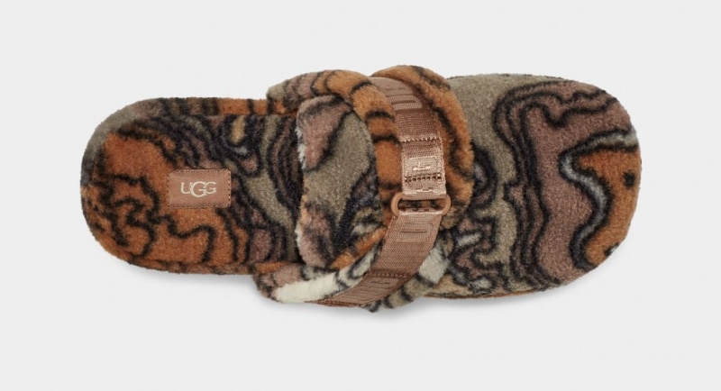 Ugg Fluff It Calio Men's Slippers Multicolor | ERYNSPO-62