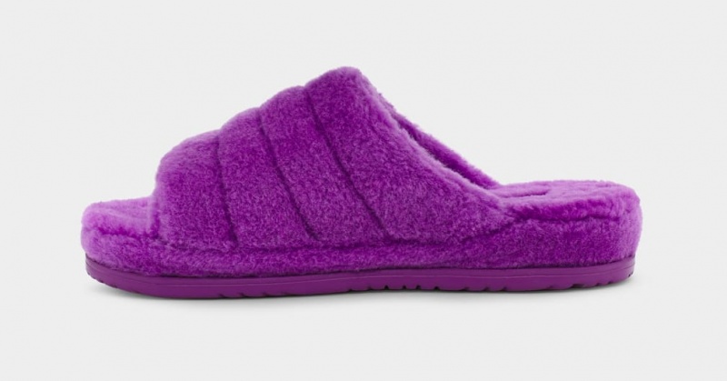 Ugg Fluff You Men's Slippers Purple / Blue | AXJBDYL-96