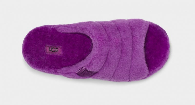 Ugg Fluff You Men's Slippers Purple / Blue | AXJBDYL-96