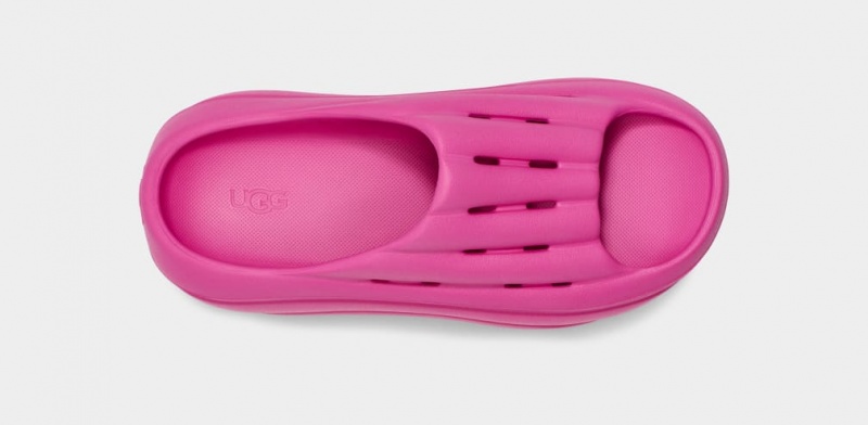 Ugg FoamO Women's Slides Pink | RPVNELC-59