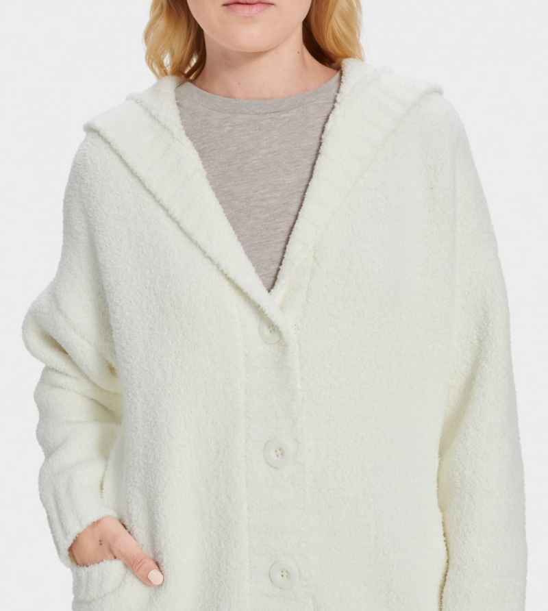 Ugg Franca Travel Women's Cardigan Cream | SRPTOWB-73