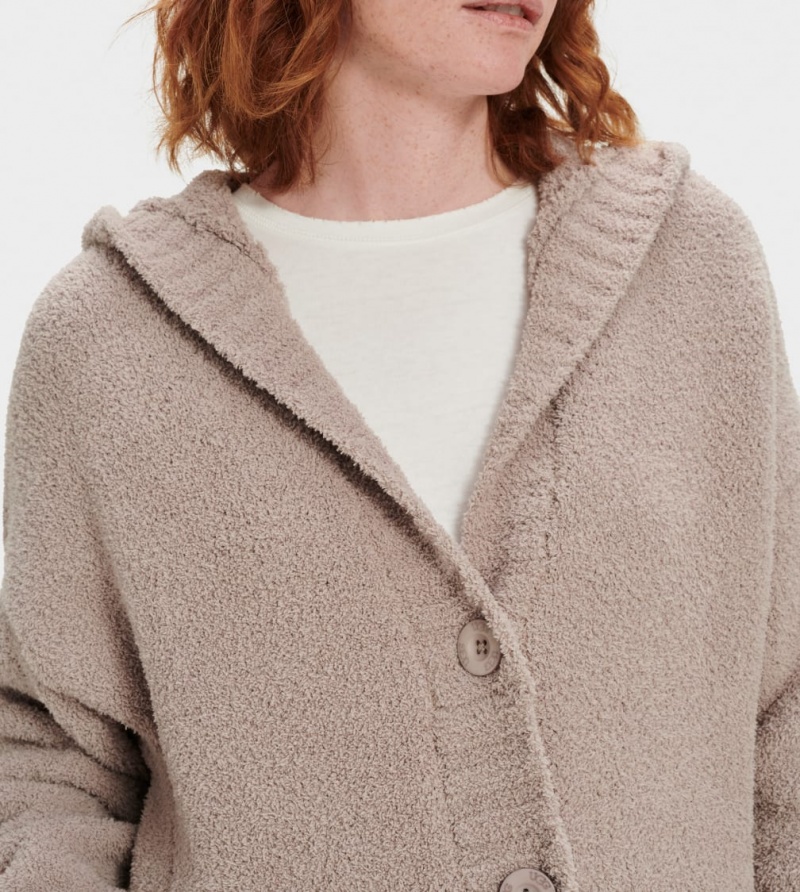 Ugg Franca Travel Women's Cardigan Grey | ILCAQKM-59