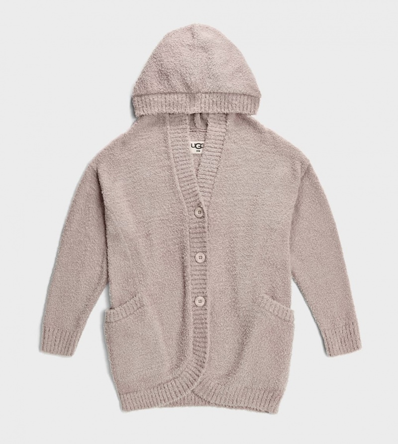 Ugg Franca Travel Women's Cardigan Grey | ILCAQKM-59