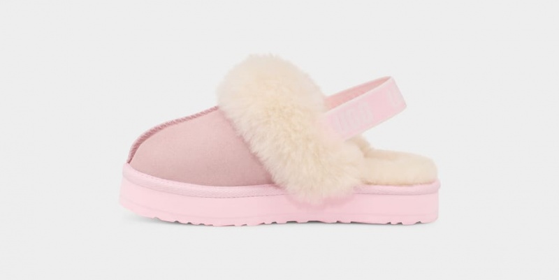 Ugg Funkette Kids' Slippers Pink | IGXYTSC-91